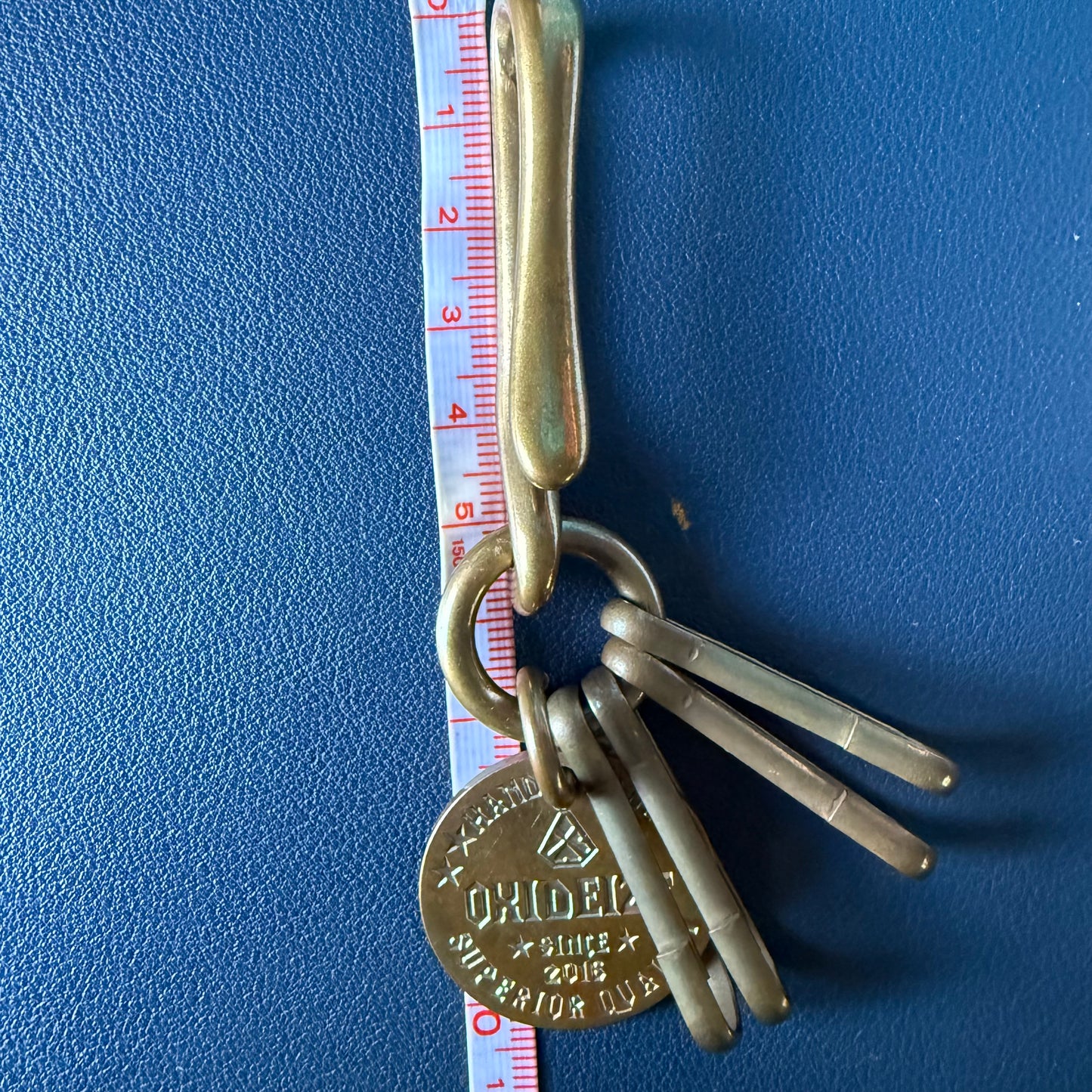 Copper Key Chain Belt U Hook - Handmade