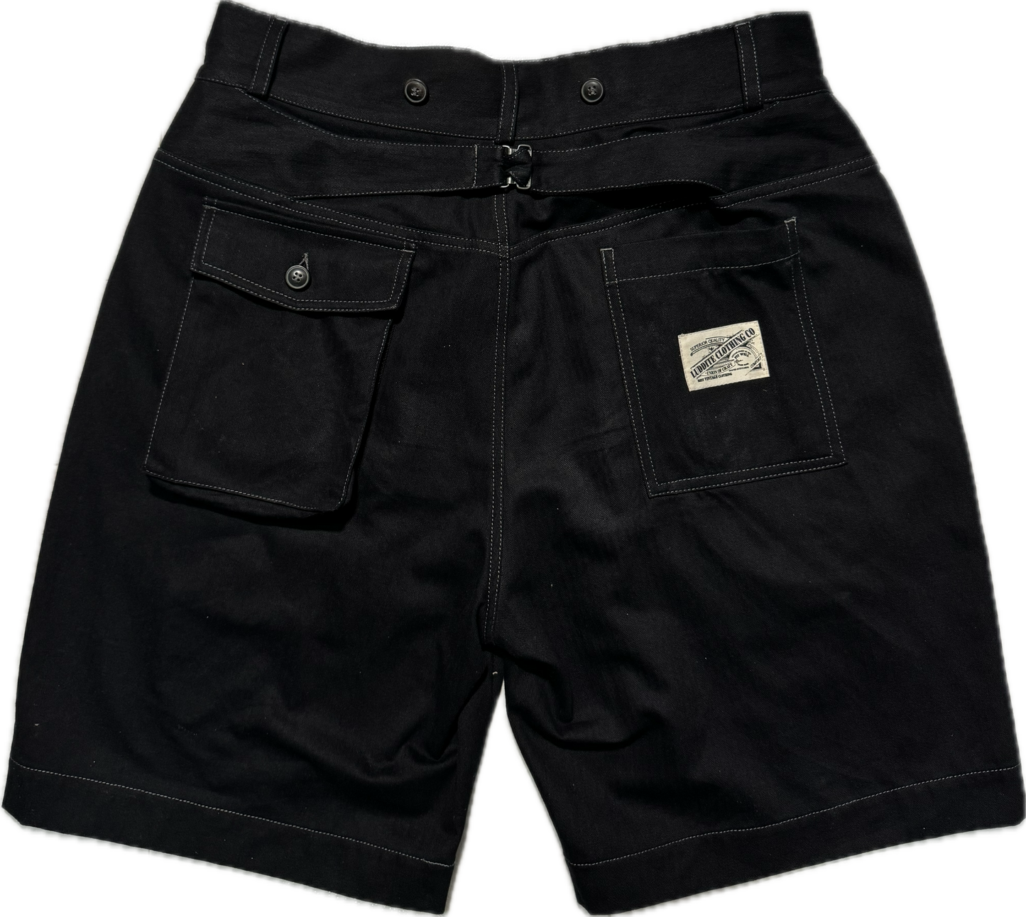 Luddite Fatigue Work Short Pant - Black