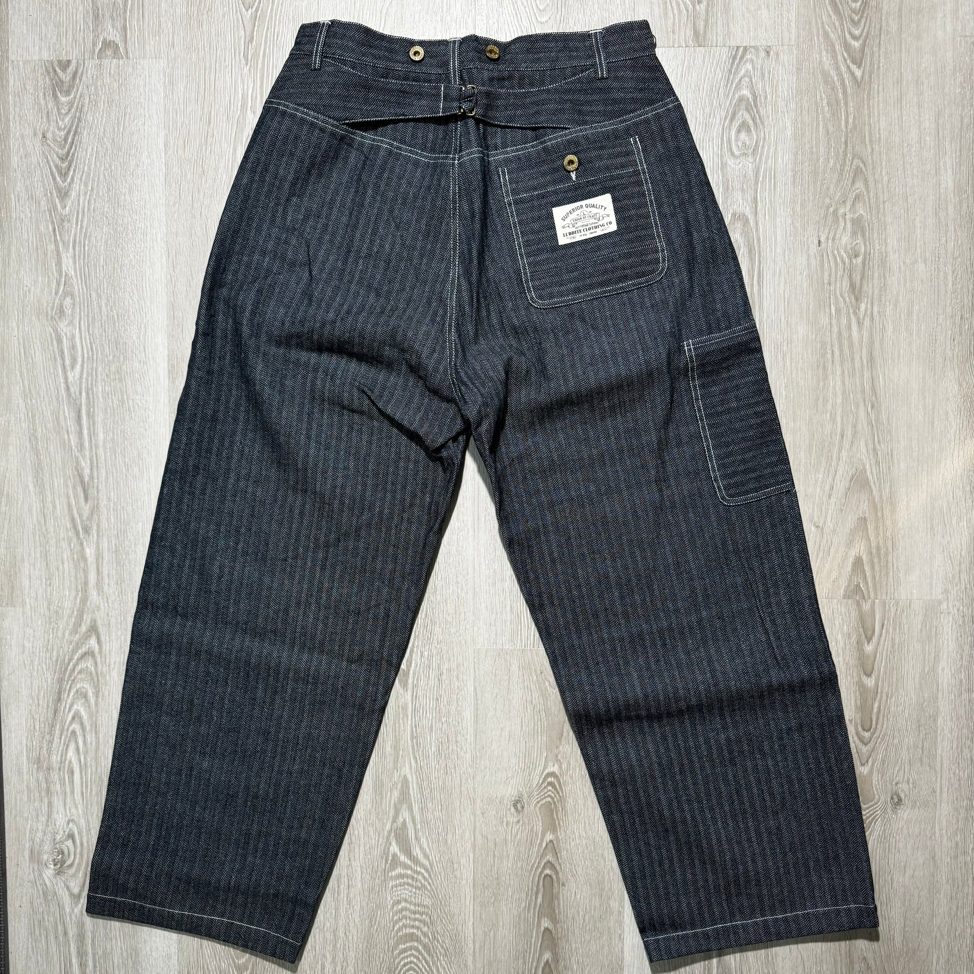 Luddite Herringbone Jeans Denim Pant