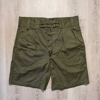 50s WWII Australian Army Jungle Shorts - W37-40- Olive Drill - 003