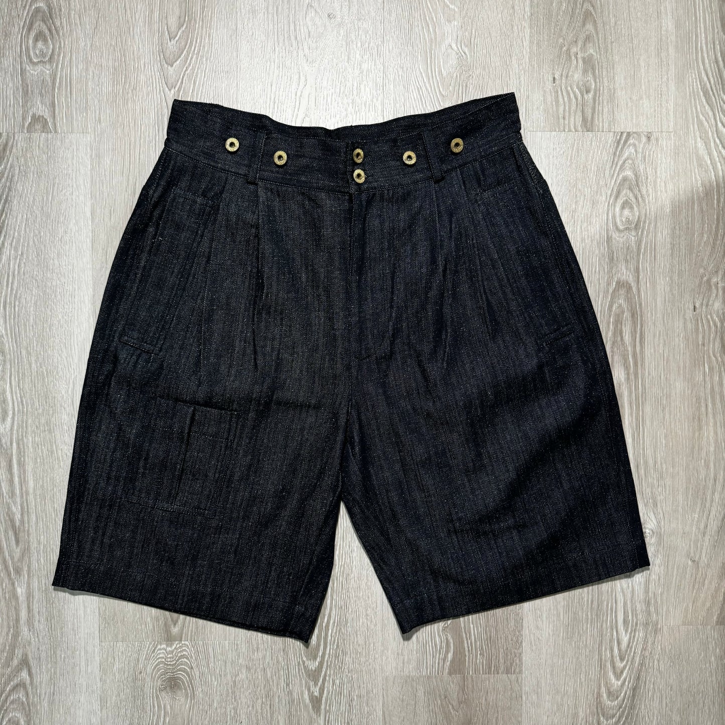 Luddite Fatigue Work Short Pant - Denim