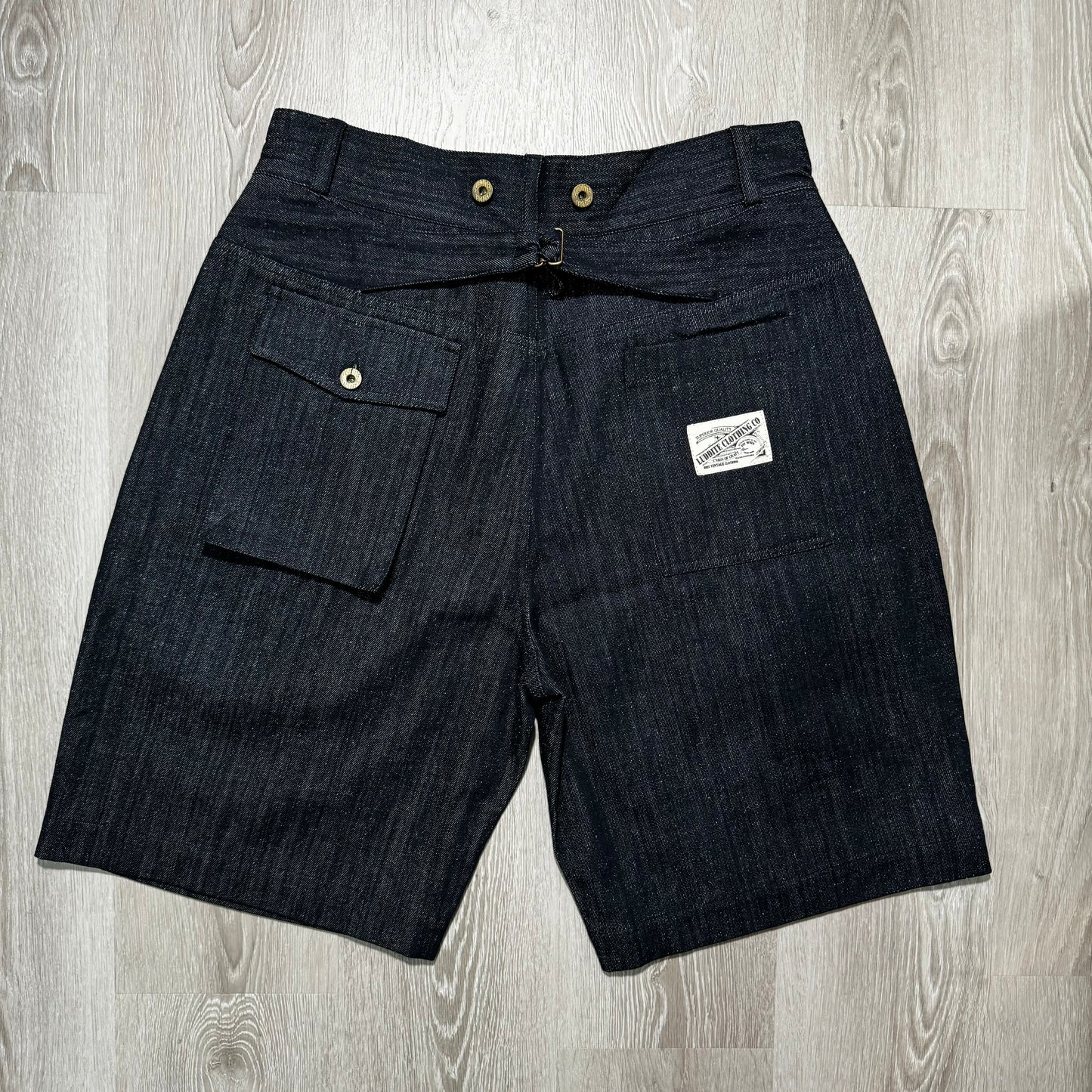 Luddite Fatigue Work Short Pant - Denim