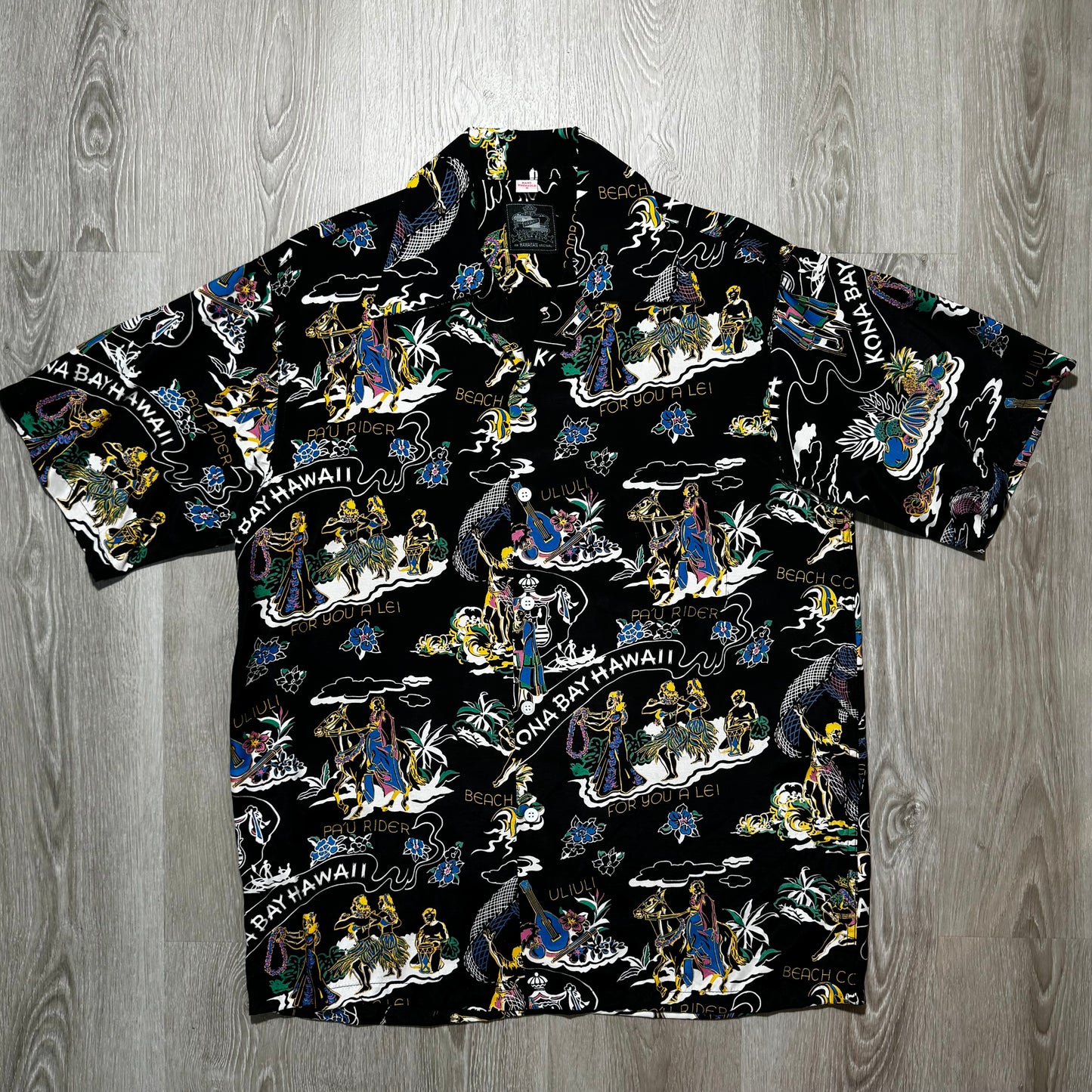 Land Of Aloha Black Hawaii Shirt - Kona Bay Hawaii