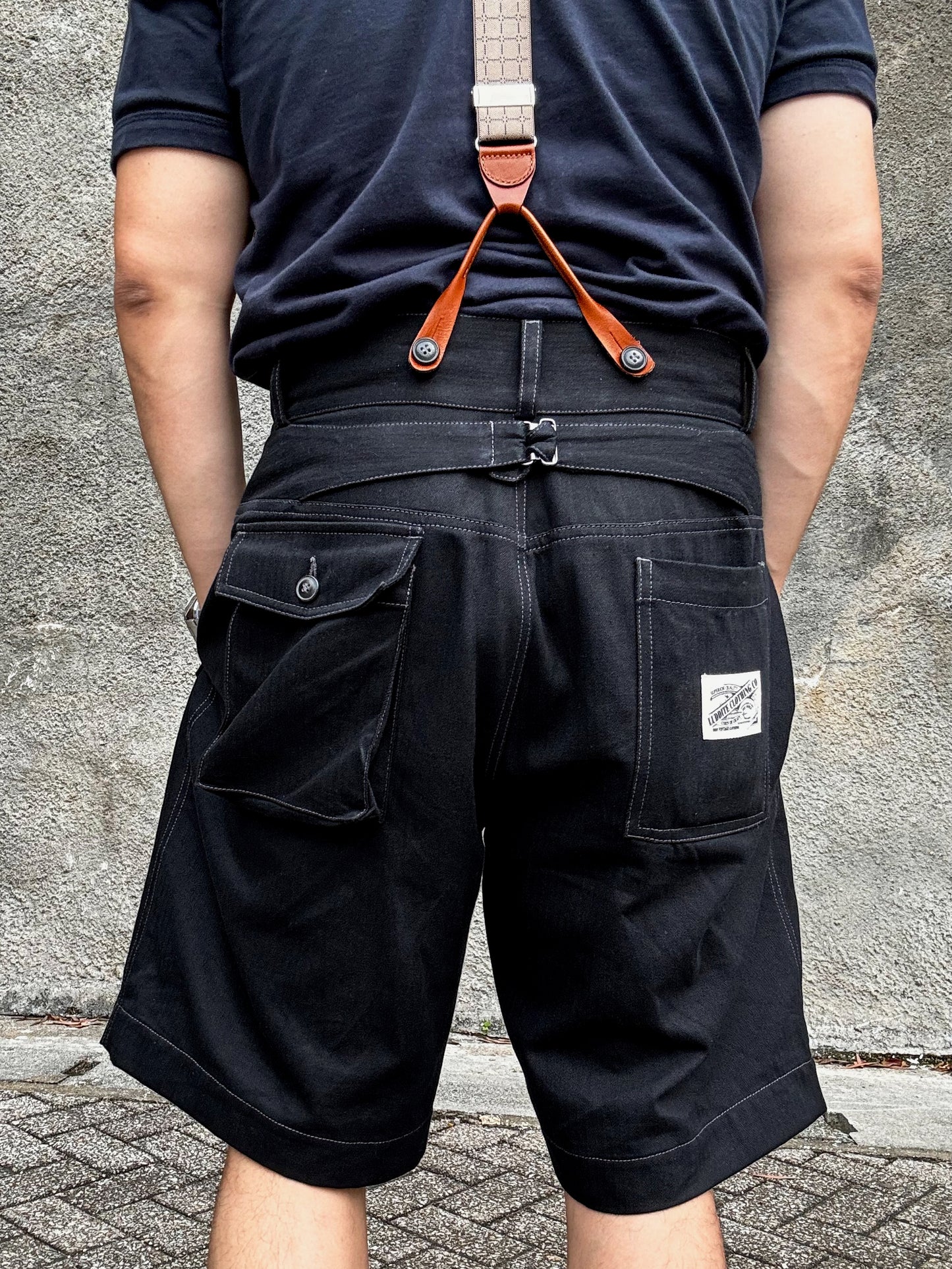 Luddite Fatigue Work Short Pant - Black