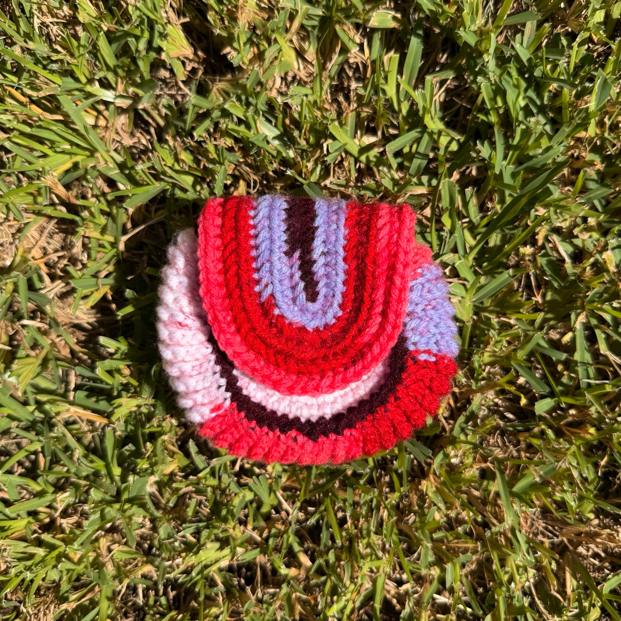 Berry Bliss Handmade Crochet Coin Purse