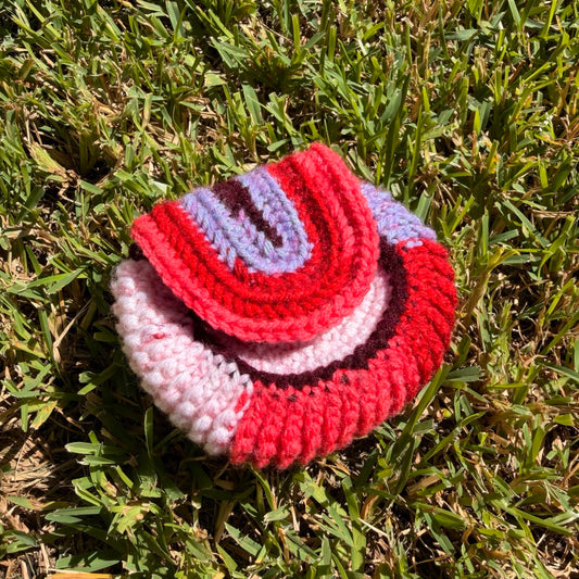 Berry Bliss Handmade Crochet Coin Purse